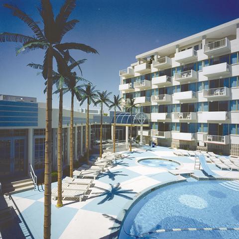 Pan American Oceanfront Hotel Wildwood Crest Exterior foto